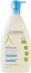 A-Derma Primalba Cleansing Gel 2 In 1 500ml με Αντλία από το Pharm24
