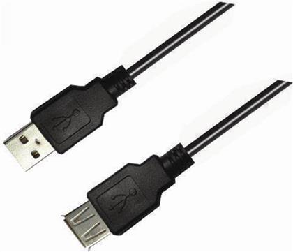 Aculine USB 2.0 Cable USB-A male - USB-A female 5m (USB-003)