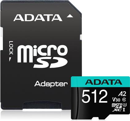 Adata Premier Pro microSDXC 512GB Class 10 U3 V30 A2 UHS-I