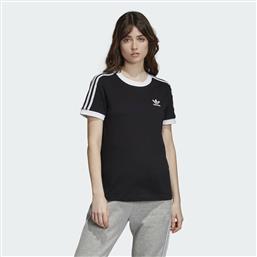 Adidas 3 Stripes Γυναικείο T-shirt Μαύρο από το MybrandShoes