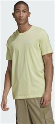 Adidas Adicolor Essentials Trefoil Ανδρικό T-shirt Yellow Tint με Λογότυπο από το Sneaker10