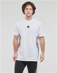 Adidas Ανδρικό T-shirt Λευκό με Στάμπα από το Spartoo