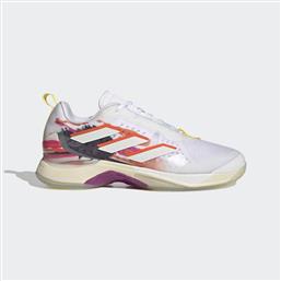 Adidas Avacourt Γυναικεία Παπούτσια Τένις για Όλα τα Γήπεδα Cloud White / Zero Metalic / Impact Yellow από το E-tennis