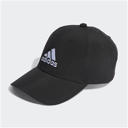 Adidas Embroidered Logo Lightweight Baseball Ανδρικό Jockey Μαύρο