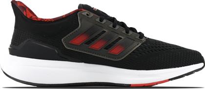 Adidas EQ21 Run 10 Ανδρικά Αθλητικά Παπούτσια Running Μαύρα