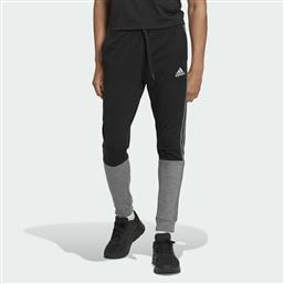 Adidas Essentials Mélange French Terry Παντελόνι Φόρμας με Λάστιχο Μαύρο από το Spartoo
