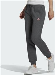 Adidas Essentials Slim Tapered Παντελόνι Γυναικείας Φόρμας με Λάστιχο Γκρι από το MybrandShoes