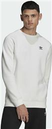 Adidas Essentials Trefoil Ανδρικό Φούτερ Fleece Λευκό από το Spartoo