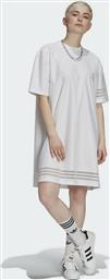 Adidas Mini Αθλητικό Φόρεμα T-shirt Κοντομάνικο Λευκό από το Sneaker10