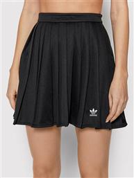 Adidas Πλισέ Ψηλόμεση Mini Φούστα σε Μαύρο χρώμα από το Outletcenter