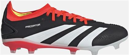 Adidas Predator Pro FG Χαμηλά Ποδοσφαιρικά Παπούτσια με Τάπες Core Black / Cloud White / Solar Red από το Modivo