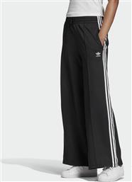Adidas Primeblue Relaxed Wide Ψηλόμεσο Παντελόνι Γυναικείας Φόρμας Φαρδύ Μαύρο από το Sneaker10
