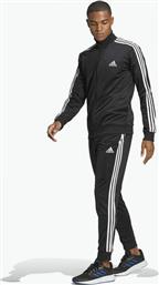 Adidas Primegreen Essentials 3-Stripes Σετ Φόρμας Μαύρο από το MybrandShoes