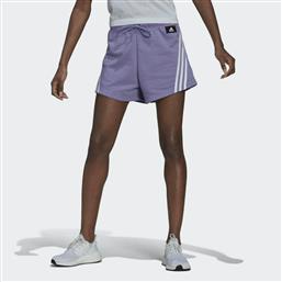 Adidas Sportswear Future Icons 3-Stripes Αθλητικό Γυναικείο Σορτς Magic Lilac