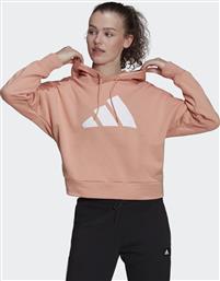 Adidas Sportswear Future Icons Γυναικείο Φούτερ με Κουκούλα Ambient Blush