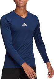 Adidas Team Base Ανδρική Μπλούζα Μακρυμάνικη Navy Μπλε
