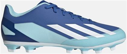Adidas X Crazyfast.4 FxG Χαμηλά Ποδοσφαιρικά Παπούτσια με Τάπες Bright Royal / Cloud White / Solar Red