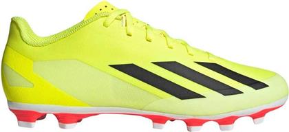 Adidas X Crazyfast Club FxG Χαμηλά Ποδοσφαιρικά Παπούτσια με Τάπες Κίτρινα από το MybrandShoes