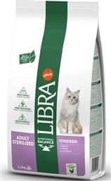 Affinity Libra Adult Sterilized Ξηρά Τροφή για Ενήλικες Στειρωμένες Γάτες με Κοτόπουλο 1.5kg