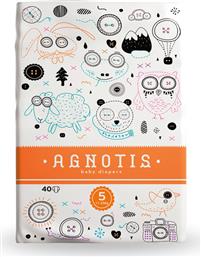 Agnotis Baby Πάνες με Αυτοκόλλητο No. 5 για 11-25kg 40τμχ Κωδικός: 35031364 από το e-Fresh