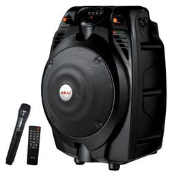Akai Σύστημα Karaoke με Ασύρματo Μικρόφωνo SS022A-X6 σε Μαύρο Χρώμα
