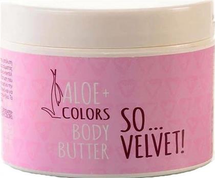Aloe+ Colors So Velvet Ενυδατικό Butter Σώματος με Aloe Vera & Άρωμα Πούδρα για Ξηρές Επιδερμίδες 200ml από το Pharm24