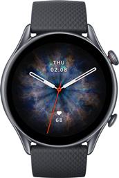 Amazfit GTR 3 Pro Aluminium Αδιάβροχο Smartwatch με Παλμογράφο (Infinite Black) από το e-shop