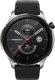Amazfit GTR 4 46mm Αδιάβροχο Smartwatch με Παλμογράφο (Μαύρο) από το e-shop