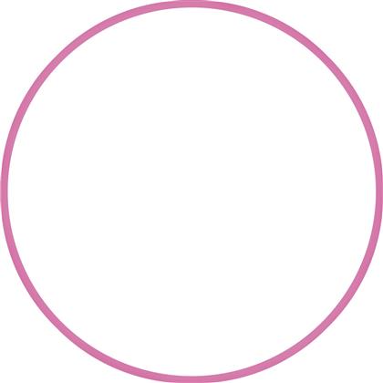 Amila Στεφάνι Ρυθμικής με Διάμετρο 70cm Ροζ από το Public