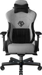 Anda Seat AD12XLLA T-Pro II Υφασμάτινη Καρέκλα Gaming με Ρυθμιζόμενα Μπράτσα Μαύρο/Γκρι από το e-shop