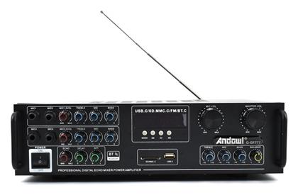 Ενισχυτής Karaoke σε Μαύρο Χρώμα Andowl