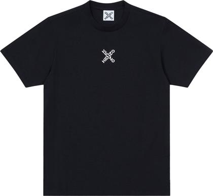Ανδρικό Μαύρο Sport 'Little X' T-Shirt KENZO από το Hionidis