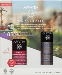 Apivita Hair Loss Women Σετ Περιποίησης Μαλλιών κατά της Τριχόπτωσης με Σαμπουάν και Λοσιόν από το Pharm24