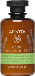 Apivita Tonic Mountain Tea Αφρόλουτρο σε Gel με Αιθέρια Έλαια 250ml από το Attica The Department Store