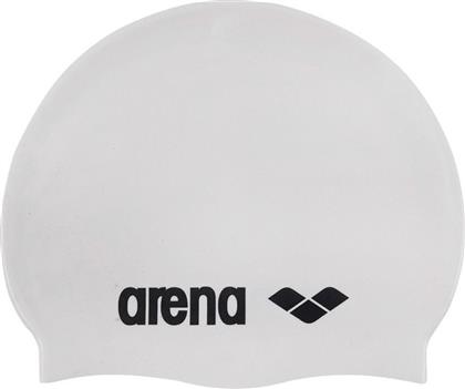Arena Classic Σκουφάκι Κολύμβησης Ενηλίκων από Σιλικόνη Λευκό από το Outletcenter