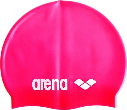 Arena Classic Σκουφάκι Κολύμβησης Παιδικό από Σιλικόνη Ροζ