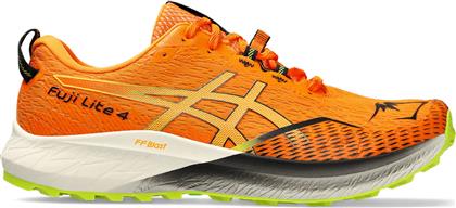 ASICS Fuji Lite 4 Ανδρικά Αθλητικά Παπούτσια Running Πορτοκαλί
