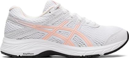 Gel-Contend 6 Γυναικεία Αθλητικά Παπούτσια Running Λευκά Asics από το Cosmossport