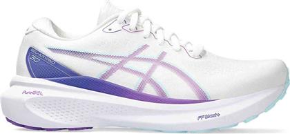 ASICS Gel-Kayano 30 Γυναικεία Αθλητικά Παπούτσια Running Λευκά από το Zakcret Sports