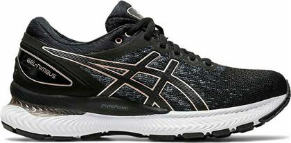 ASICS Gel-Nimbus 22 Knit Γυναικεία Αθλητικά Παπούτσια Running Μαύρα