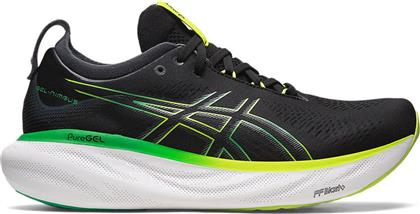 ASICS Gel-Nimbus 25 Ανδρικά Αθλητικά Παπούτσια Running Black / Lime Zest από το E-tennis