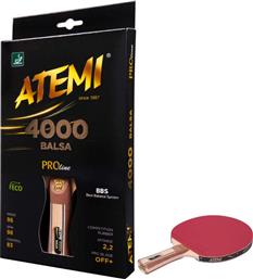 Atemi Proline 4000 Ρακέτα Ping Pong για Παίκτες Αγωνιστικού Επιπέδου από το MybrandShoes