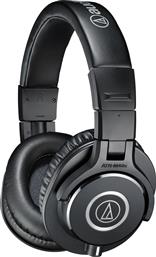 Audio Technica ATH-M40x Ενσύρματα Over Ear Studio Ακουστικά Μαύρα