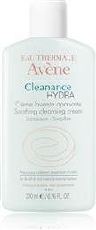 Avene Κρέμα Καθαρισμού Cleanance Hydra Soothing Cleansing για Λιπαρές Επιδερμίδες 200ml