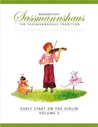 Barenreiter Sassmannshaus - Early Start on the Violin Μέθοδος Εκμάθησης για Βιολί Vol.1 από το e-shop