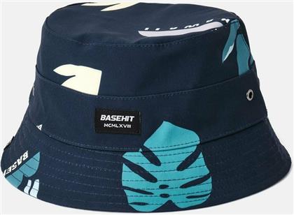 Basehit Υφασμάτινo Ανδρικό Καπέλο Στυλ Bucket Μπλε από το Intersport