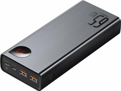Baseus Adaman Power Bank 20000mAh 65W με 2 Θύρες USB-A και Θύρα USB-C Quick Charge 3.0 Μαύρο από το e-shop