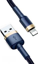 Baseus Cafule Braided USB to Lightning Cable Μπλε 2m (CALKLF-CV3) από το e-shop