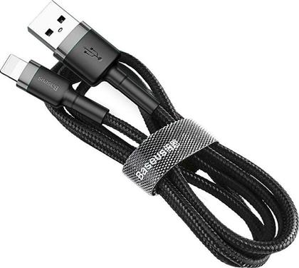 Baseus Cafule IP Edition Braided USB-A to Lightning Cable Μαύρο 0.5m (CALKLF-AG1) από το Public