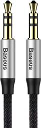 Baseus Καλώδιο 3.5mm male - 3.5mm male Μαύρο 1.5m (CAM30-CS1)